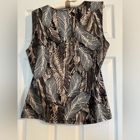 Alfani Sleeveless Shimmery Top SZ XL - Picture 5 of 5
